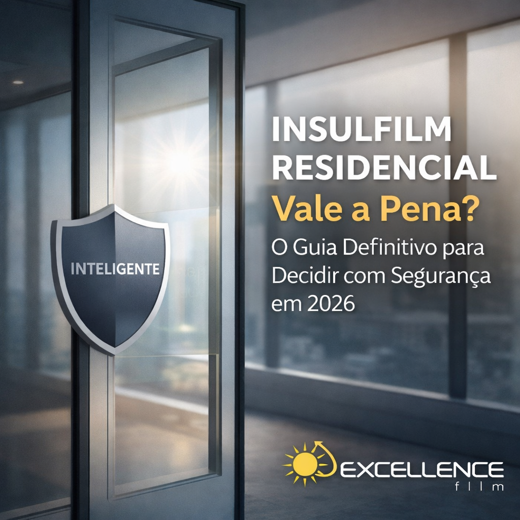 Insulfilm Residencial Vale a Pena? O Guia Definitivo para Decidir com Segurança em 2026
